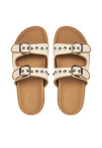Marella Klapki Giralda 2513521087200 Beżowy. Kolor: beżowy. Materiał: materiał #5