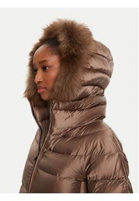 Hetrego - Hetregó Płaszcz zimowy Hanna 8N602F Beżowy Regular Fit. Kolor: beżowy. Materiał: syntetyk. Sezon: zima #4