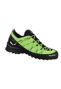 Buty trekkingowe męskie Salewa Wildfire 2. Kolor: wielokolorowy, czarny. Materiał: materiał, syntetyk. Szerokość cholewki: normalna
