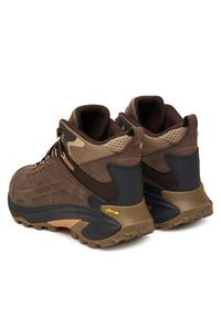 Merrell Trekkingi Moab Speed 2 J038041 Brązowy. Kolor: brązowy. Materiał: nubuk, skóra. Sport: turystyka piesza