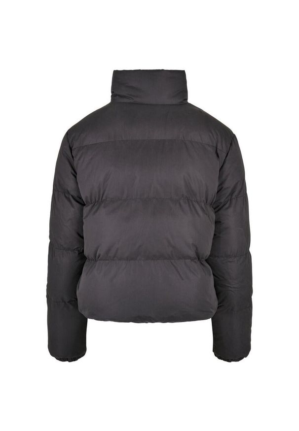 Urban Classics - Krótka Kurtka Puchowa Damska Peached. Kolor: czarny. Materiał: puch. Długość: krótkie. Sport: turystyka piesza