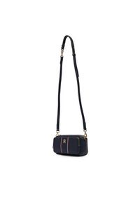 TOMMY HILFIGER - Tommy Hilfiger Torebka Th Daily Camera Bag Corp AW0AW18640 Granatowy. Kolor: niebieski. Materiał: skórzane #3
