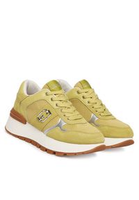 Liu Jo Sneakersy Amazing 43 Bis BA6031 PX027 Zielony. Kolor: zielony. Materiał: skóra, zamsz #5