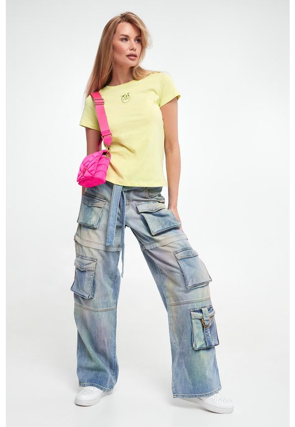 Pinko - T-shirt damski Bussolotto PINKO