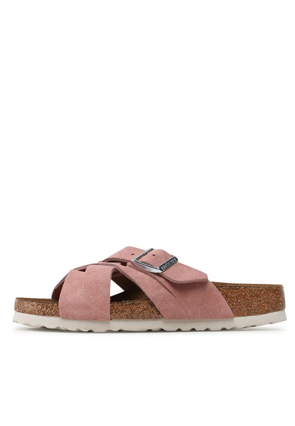 Sandały Birkenstock Lugano 1023880 Pink Clay. Kolor: różowy