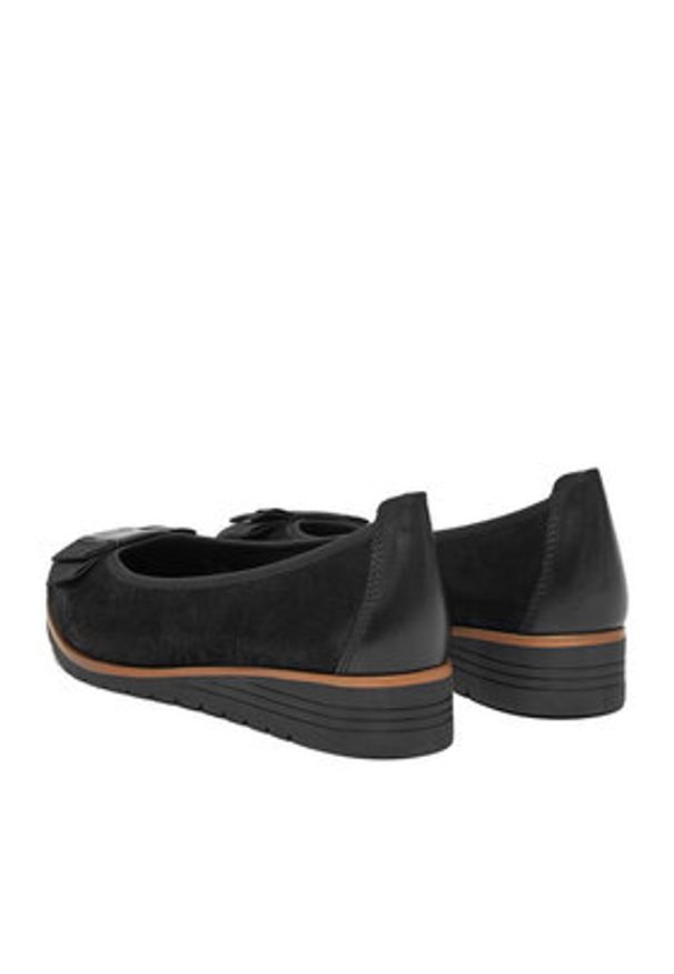 Lasocki Baleriny CEO-RST-TOMBA-29 Czarny. Kolor: czarny. Materiał: skóra