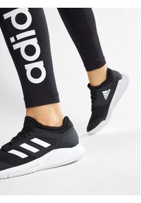 Adidas - adidas Buty Court Team Bounce W FX1804 Czarny. Kolor: czarny. Materiał: materiał #7