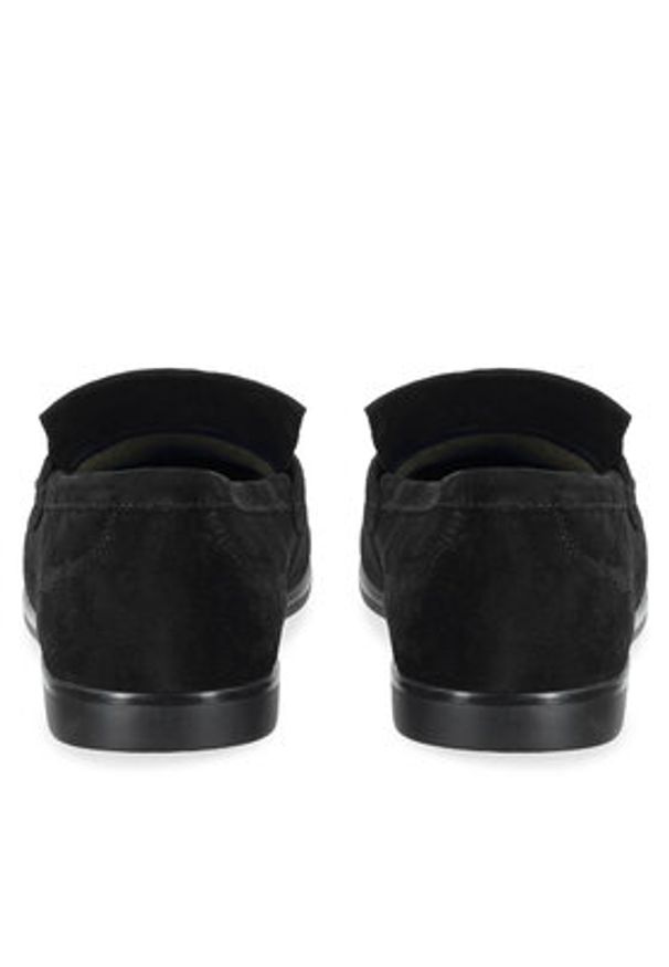 GANT - Gant Loafersy 31573124 Czarny. Kolor: czarny. Materiał: skóra, zamsz