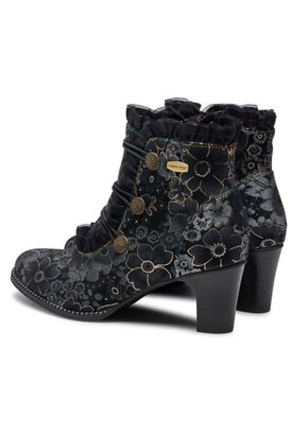 Laura Vita Botki Elcodieo 224 Czarny. Kolor: czarny. Materiał: skóra