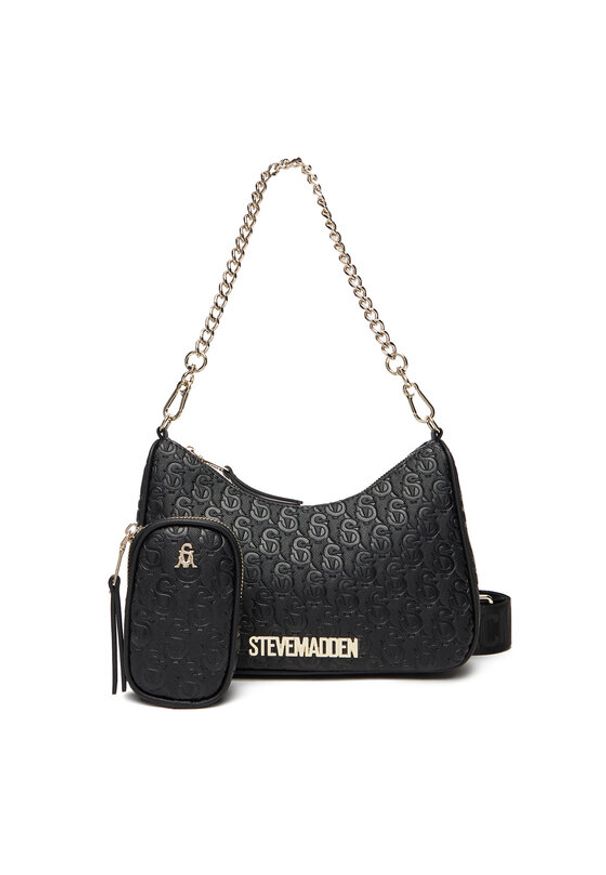 Steve Madden Torebka Bvice-E SM13001637 Czarny. Kolor: czarny. Materiał: skórzane