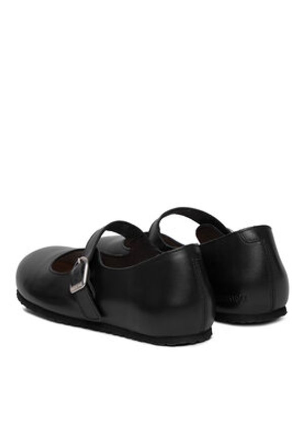 Birkenstock Baleriny Santa Clarita 1030709 Czarny. Kolor: czarny. Materiał: skóra