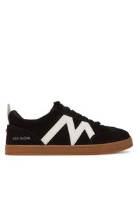 Steve Madden Sneakersy Degree SM11003179 Czarny. Kolor: czarny. Materiał: zamsz, skóra