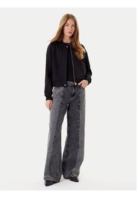 Hugo - HUGO Bluza Dakure 50542743 Czarny Relaxed Fit. Kolor: czarny. Materiał: wiskoza #4