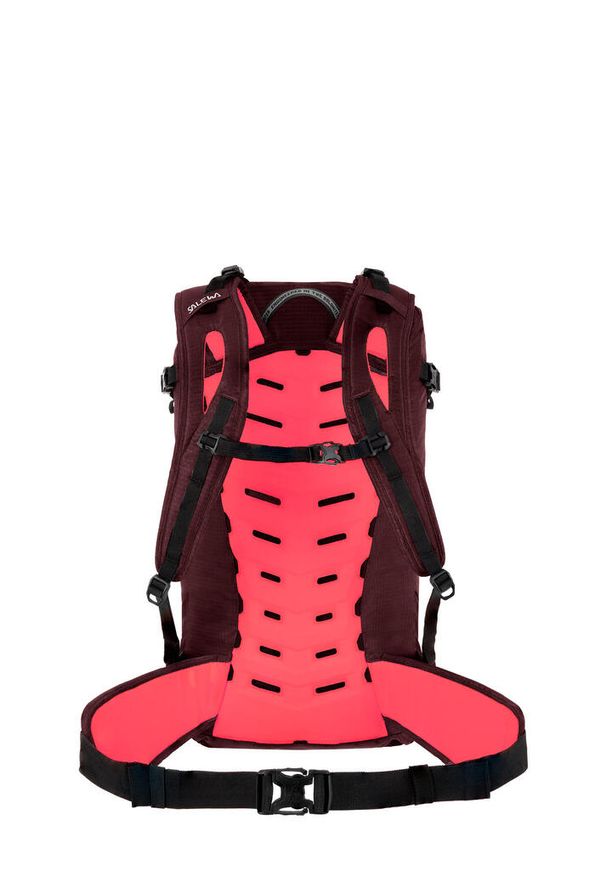 Plecak skiturowy damski Salewa Winter Mate 28L - tawny port. Kolor: czerwony