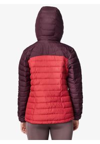 columbia - Kurtka puchowa damska Columbia Westridge Hooded Down Jacket. Kolor: czerwony. Materiał: puch