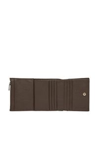 Calvin Klein Duży Portfel Męski Micropebble Comp Trifold W Coin LV04D1034G Brązowy. Kolor: brązowy. Materiał: skóra #3