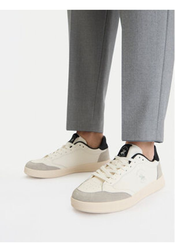 Beverly Hills Polo Club Sneakersy CWBEO-CARTER-02 MP40 Biały. Kolor: biały. Materiał: syntetyk, skóra