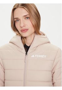 Adidas - adidas Kurtka outdoor Terrex Multi Essentials Climawarm KB2168 Beżowy Regular Fit. Kolor: beżowy. Materiał: syntetyk. Technologia: ClimaWarm (Adidas). Sport: outdoor