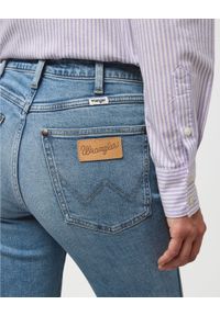 Wrangler - DAMSKIE SPODNIE WRANGLER STRAIGHT INDIGO VALLEY 112371169 #5