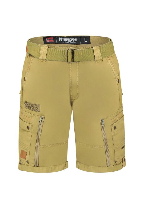 Bermudy Geographical Norway PASSPARTOUT MASTIC DB MEN 317 mastyks (jasnobeżowy). Kolor: beżowy. Sport: turystyka piesza