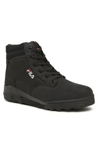 Fila Trapery Grunge II Mid FFM0165.80010 Czarny. Kolor: czarny. Materiał: nubuk, skóra #1