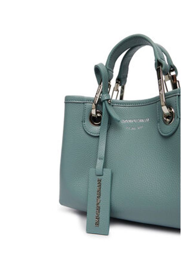Emporio Armani Torebka EW000382 AF12036 M9110 Niebieski. Kolor: niebieski. Materiał: skórzane