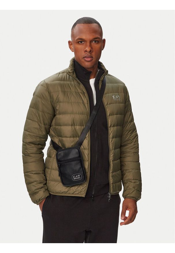 EA7 Emporio Armani Saszetka 7X000391 AF29345 Czarny. Kolor: czarny. Materiał: skóra