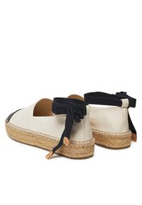 Tory Burch Espadryle 164724 Beżowy. Kolor: beżowy. Materiał: skóra #6
