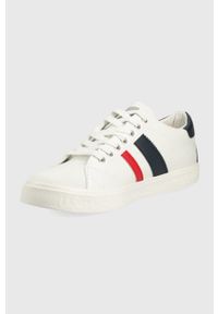 U.S. Polo Assn. tenisówki kolor biały. Nosek buta: okrągły. Zapięcie: sznurówki. Kolor: biały. Materiał: guma #4