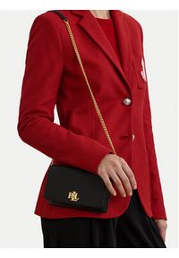 Lauren Ralph Lauren - LAUREN RALPH LAUREN Torebka 432966784008 Czarny. Kolor: czarny. Materiał: skórzane #6