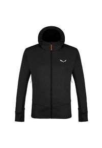 Bluza sportowa męska Salewa Puez Polarlite Hooded. Typ kołnierza: kaptur. Kolor: czarny