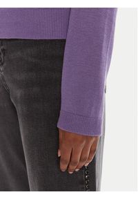 LOLA CASADEMUNT Golf LF2515007 Fioletowy Regular Fit. Typ kołnierza: golf. Kolor: fioletowy. Materiał: wiskoza #5