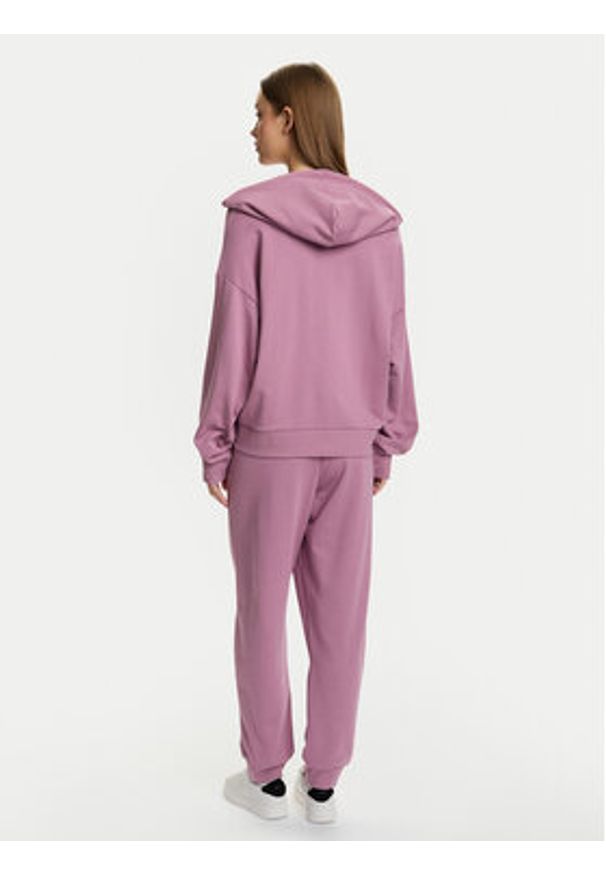 EA7 Emporio Armani Dres 7W000420 AF12473 UA272 Różowy Relaxed Fit. Kolor: różowy. Materiał: bawełna