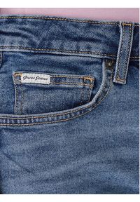 Guess Jeans Szorty jeansowe W5YD0Y D5R11 Niebieski Regular Fit. Kolor: niebieski. Materiał: bawełna #8