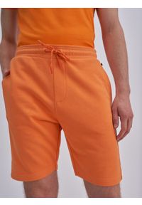 Big-Star - Szorty dresowe męskie pomaraŅczowe Matt 700. Kolor: pomarańczowy. Materiał: dresówka. Sezon: lato. Styl: wakacyjny #6