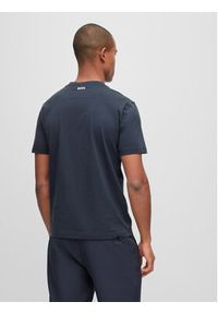 BOSS - Boss T-Shirt 50494106 Granatowy Regular Fit. Kolor: niebieski. Materiał: bawełna #3