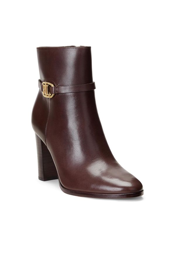 Botki Lauren Ralph Lauren 802912277002 Chestnut Brown. Kolor: brązowy