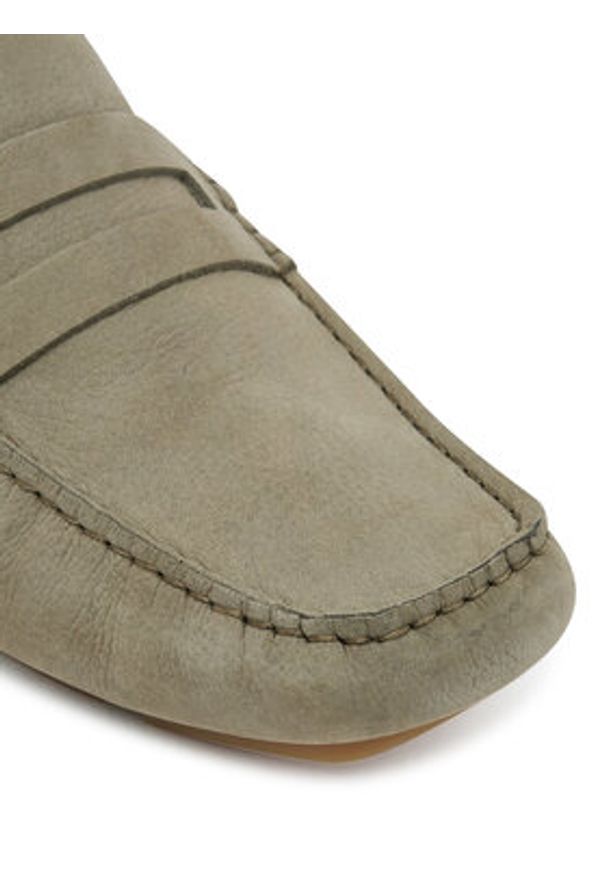 Calvin Klein Mokasyny Driver Penny Nu HM0HM01866 Zielony. Kolor: zielony. Materiał: skóra