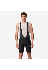 VAN RYSEL - Spodenki rowerowe szosowe męskie Van Rysel RC100 Discover. Kolor: czarny. Sport: kolarstwo #1
