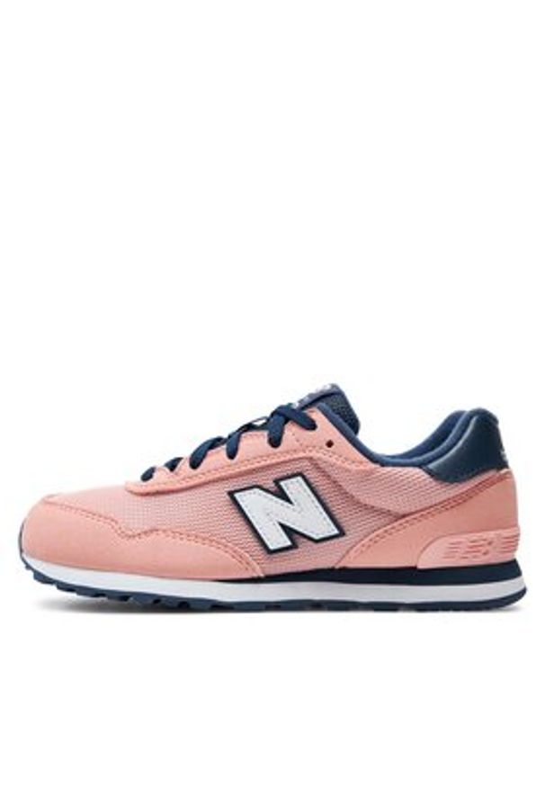 New Balance Sneakersy GC515KPN Różowy. Kolor: różowy. Materiał: materiał