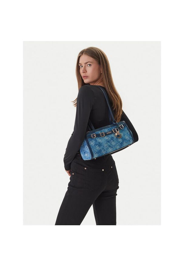 Torebka Guess. Kolor: niebieski
