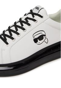 Karl Lagerfeld - KARL LAGERFELD Sneakersy KL52630N Biały. Kolor: biały. Materiał: skóra
