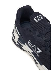 EA7 Emporio Armani Sneakersy 7X000652 AF18639 MZ069 Granatowy. Kolor: niebieski. Materiał: materiał #6