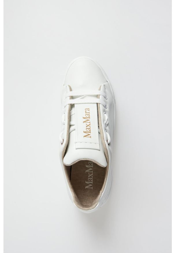 Max Mara Accessori - Sneakersy damskie z hydrofobowego kaszmiru Maxiws MAX MARA ACCESSORI. Materiał: kaszmir