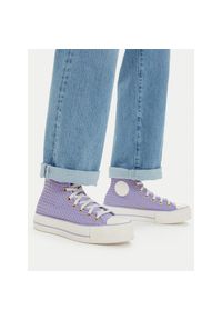 Trampki Converse. Kolor: fioletowy. Obcas: na platformie #1
