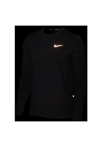 Koszulka damska do biegania Nike Dri-FIT Elements CU3277. Materiał: materiał, poliester, skóra, tkanina. Długość rękawa: długi rękaw. Technologia: Dri-Fit (Nike). Długość: długie. Sport: bieganie, fitness #3