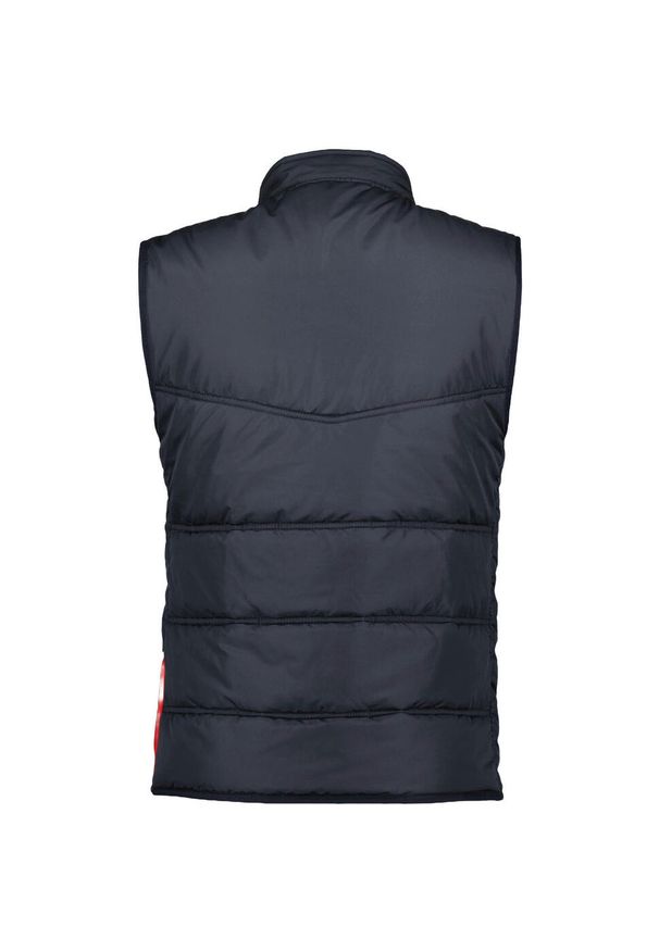 Kamizelka Le Coq Sportif Tri Sl N1, Mężczyźni. Kolor: niebieski. Materiał: poliester, materiał