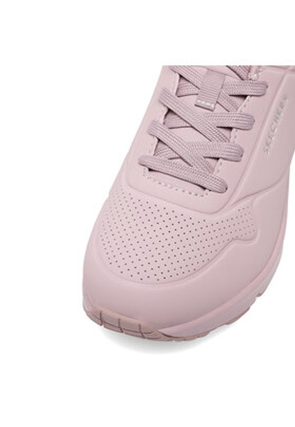 skechers - Skechers Sneakersy Uno Stand On Air 73690/LTMV Różowy. Kolor: różowy. Materiał: skóra