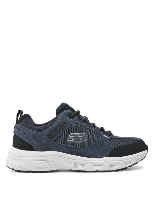 skechers - Skechers Trekkingi Oak Canyon 51893/NVBK Granatowy. Kolor: niebieski. Materiał: materiał. Sport: turystyka piesza