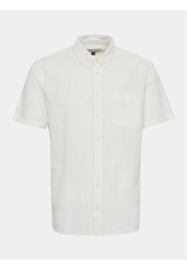Blend Koszula 20716368 Biały Regular Fit. Kolor: biały. Materiał: bawełna